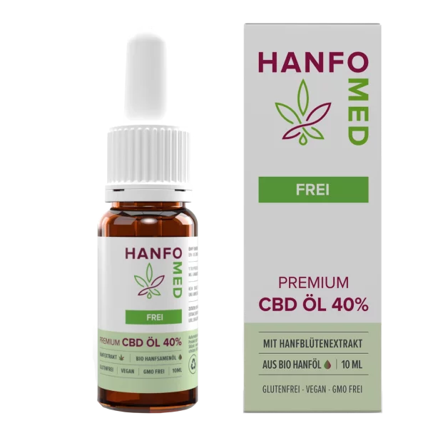 Hanfomed CBD Öl Schmerz Frei 40