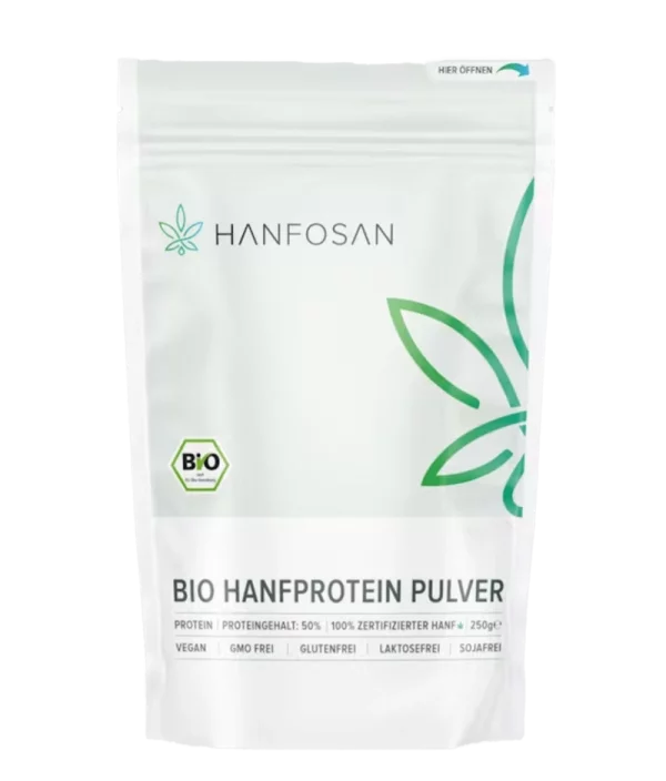 Bio Hanfprotein Pulver 500g - Hanfosan®